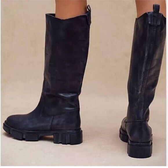 Free People Brooks Tall Boots US 8 - Picture 1 of 8